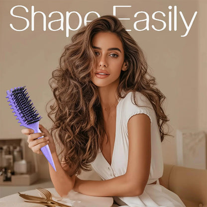 📢📢40% OFF !! ⏰Ventilated Detangling Brush for Curly Hair