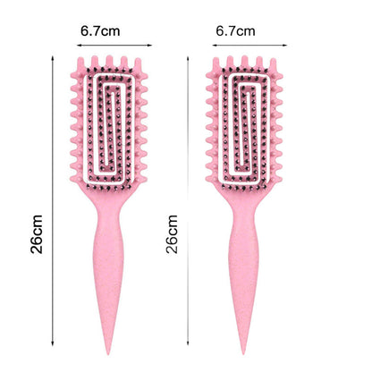 📢📢40% OFF !! ⏰Ventilated Detangling Brush for Curly Hair