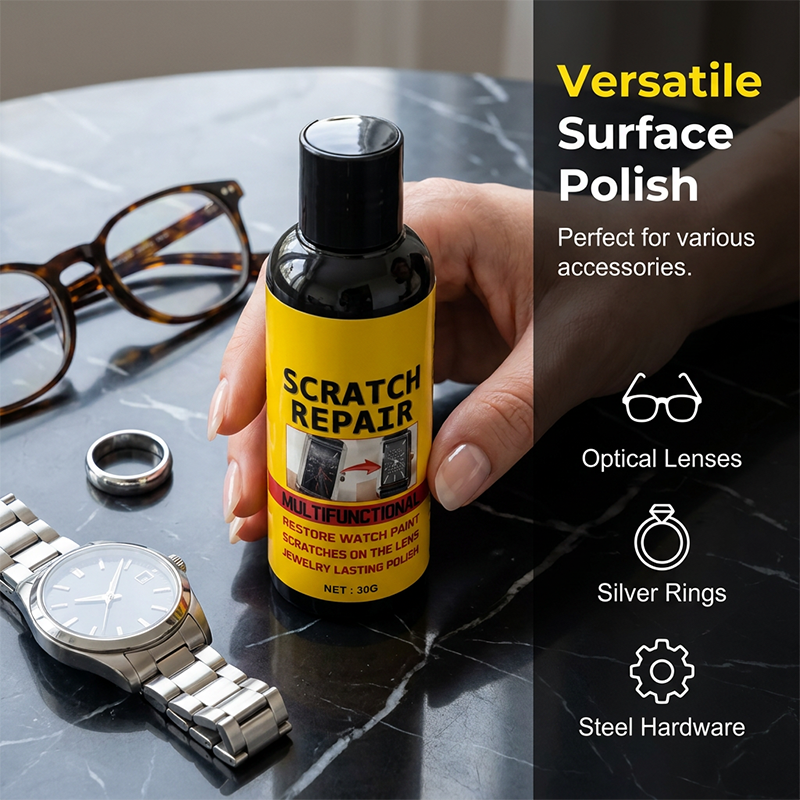 🚗 –49 % HEUTE! Multifunktionale Kratzer-Politur – entfernt Kratzer, Oxidation & Lackschäden – für Autolack, Metall, Glas & Uhren geeignet – einfach anzuwenden & schnell wirksam