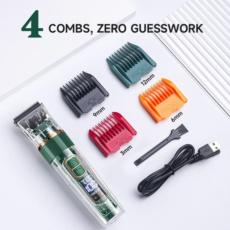 ✂️ 50% DE RÉDUCTION ! 🐾 Tondeuse Silencieuse Animaux – Titane-Céramique + ABS – Rechargeable & 1200 mAh for Chats & Chiens