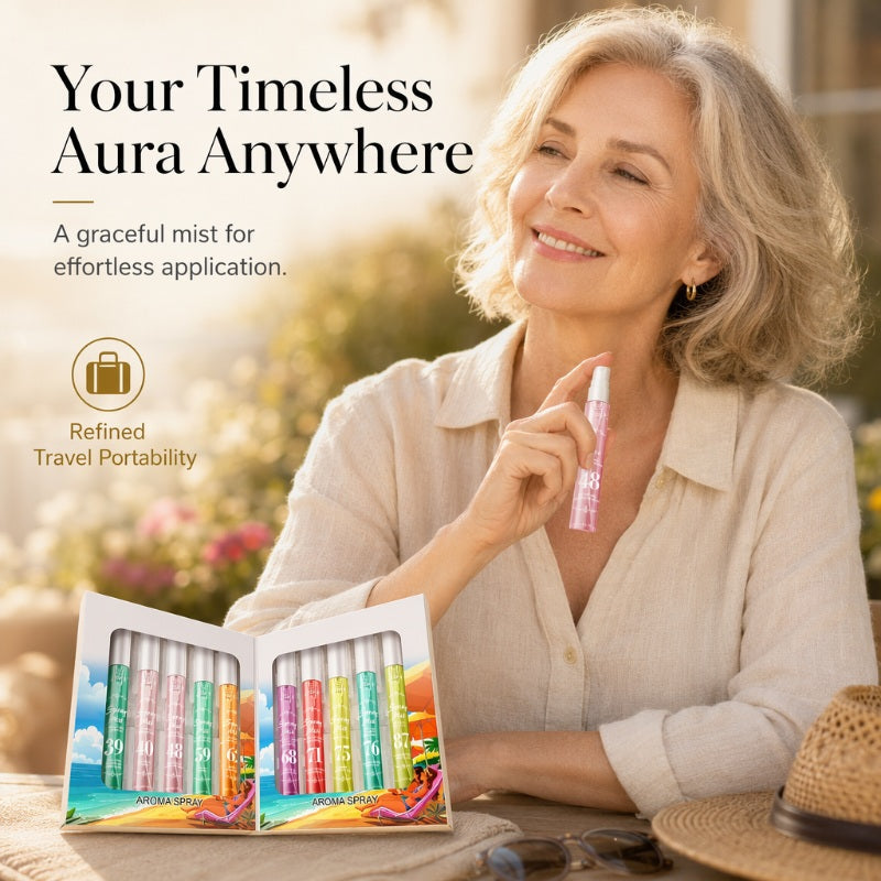 ✨50% RABATT NU!! ✨Bärbar Mini Parfymspray – 10 Dofter